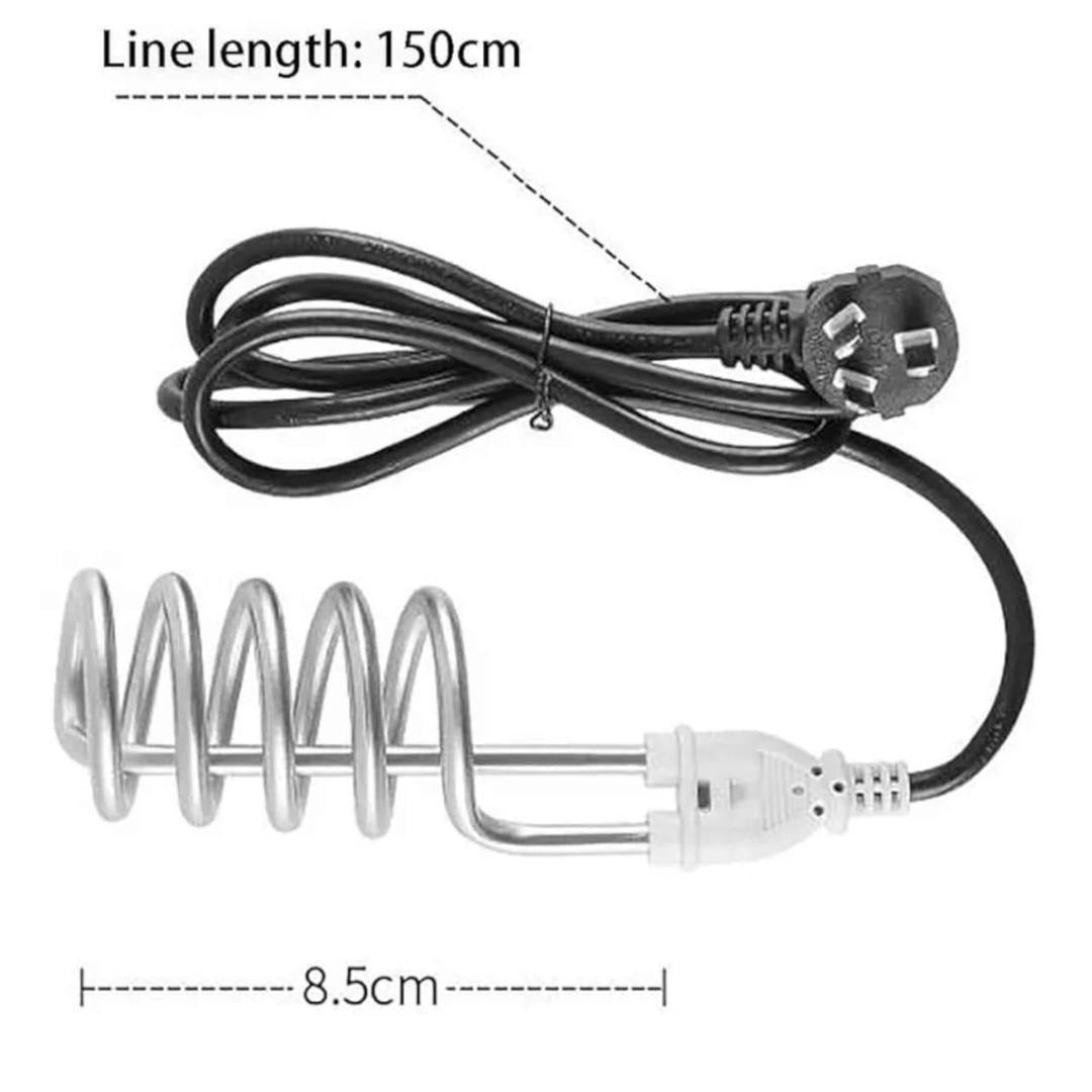 NSG F8 2000W Stainless Steel Electric Water Heating Coil – Durable, Fast & Safe Water Heater | High-Quality Immersion Rod for Home & Daily Use