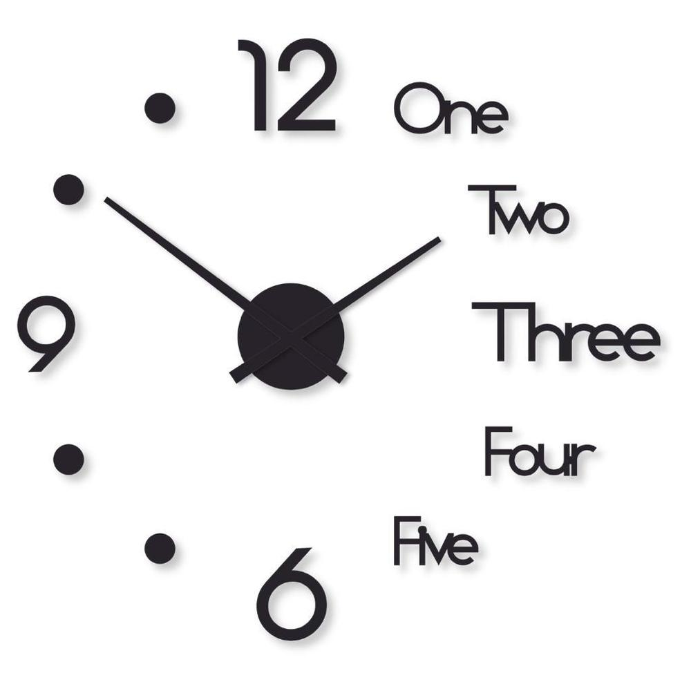 Beautiful Dot Digit Analogue Wall Clock