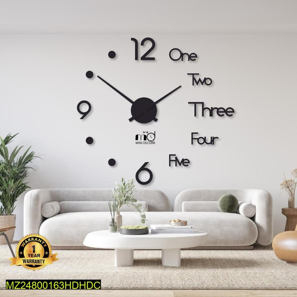 Beautiful Dot Digit Analogue Wall Clock
