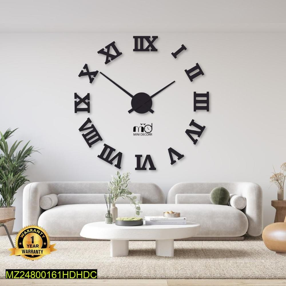Beautiful Roman Digit Analogue Wall Clock