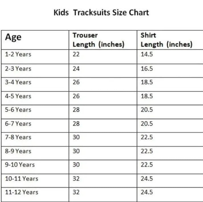 2 Pcs Boys and Girl's Fleece Printed Sweatshirt Tracksuit