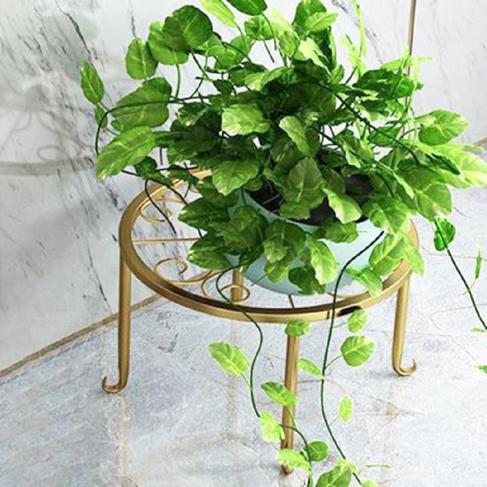 Modern Metal Plant Stand, Indoor Outdoor Flower Display Rack