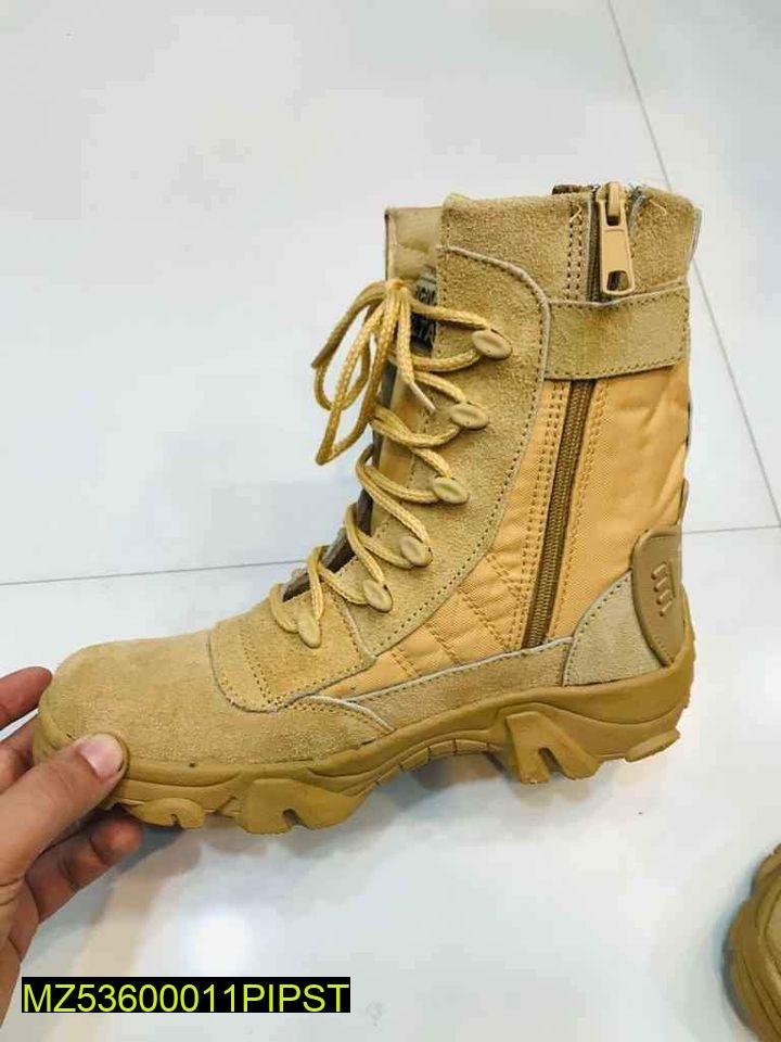 Men's Comfortable Boots, Beige Delta