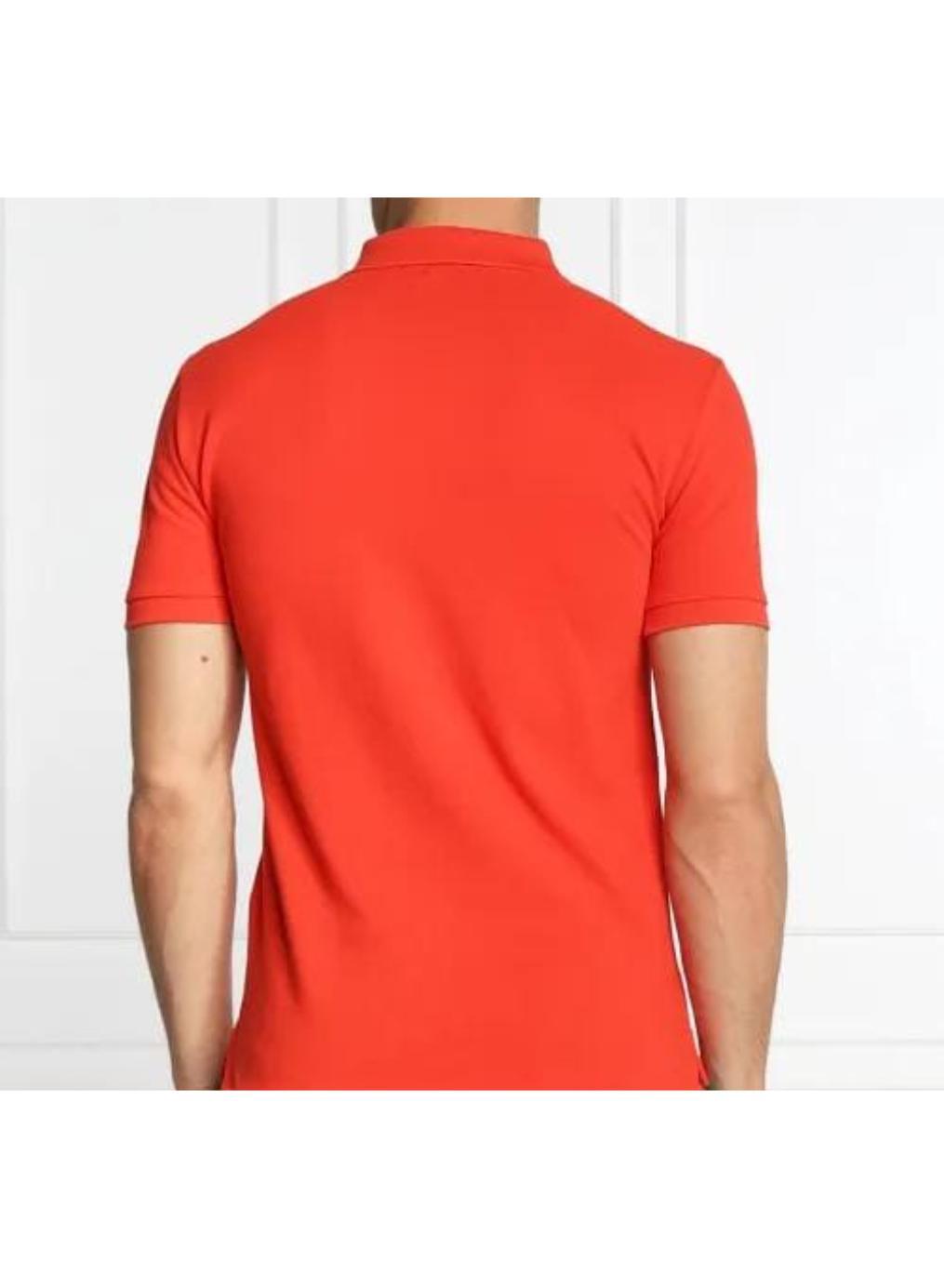 Men's Cotton Polo Shirt - 1Pc Red