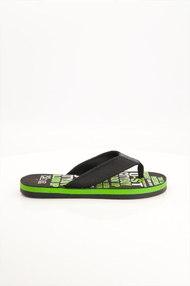 Black Camel 008 Comfort Flip Flop, Green