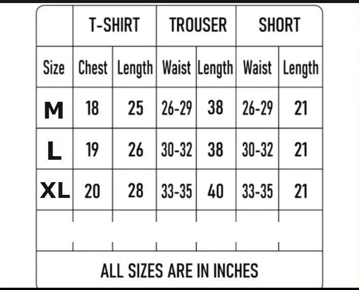 Men's Printed Fleece Sweatshirt Track Suit - 2 Pcs Set in Red