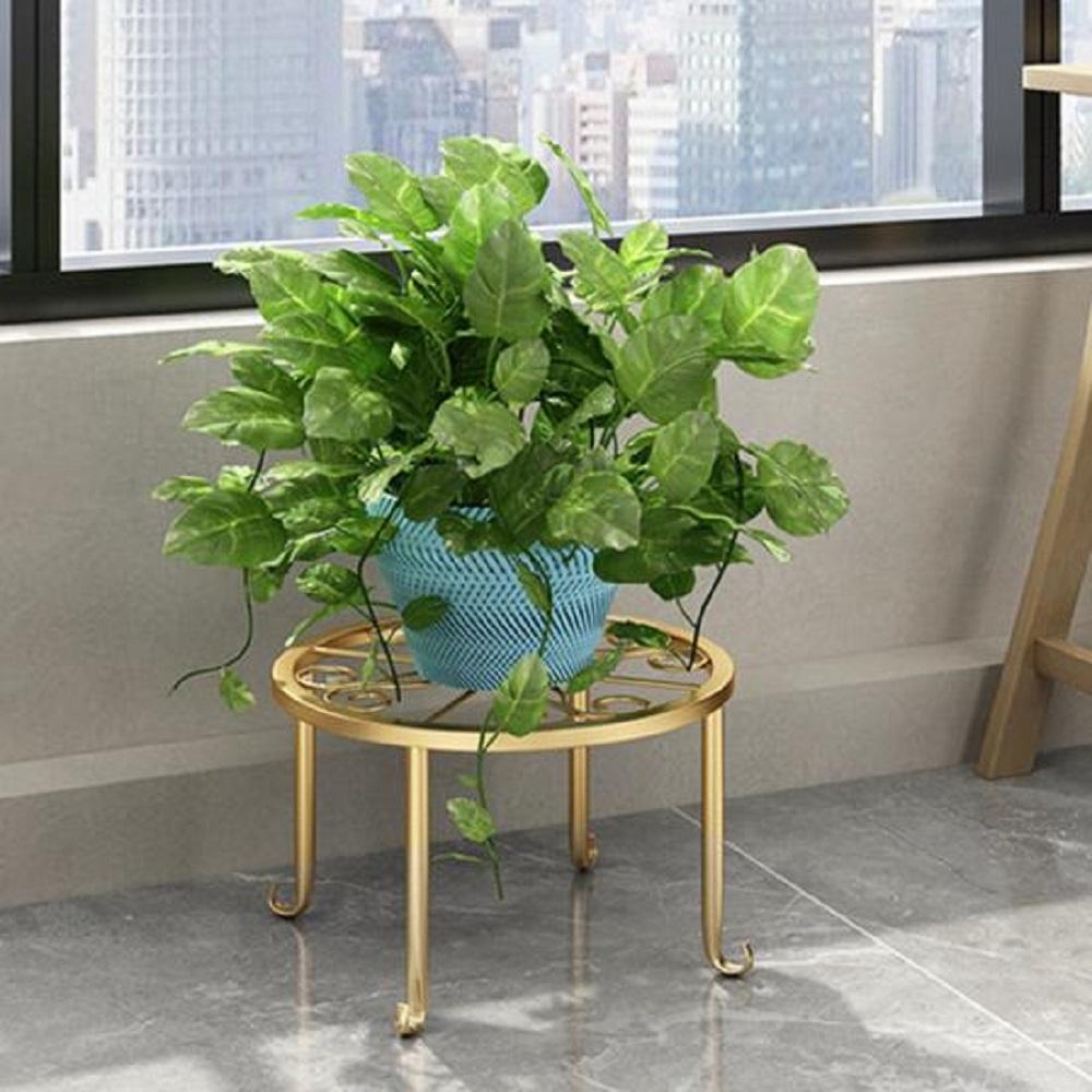 Modern Metal Plant Stand, Indoor Outdoor Flower Display Rack