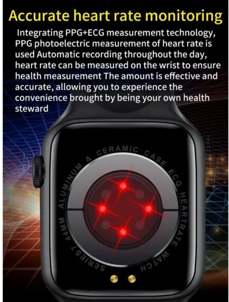 Stylish Smart Watch - 1 Pcs in Black, Red, and White