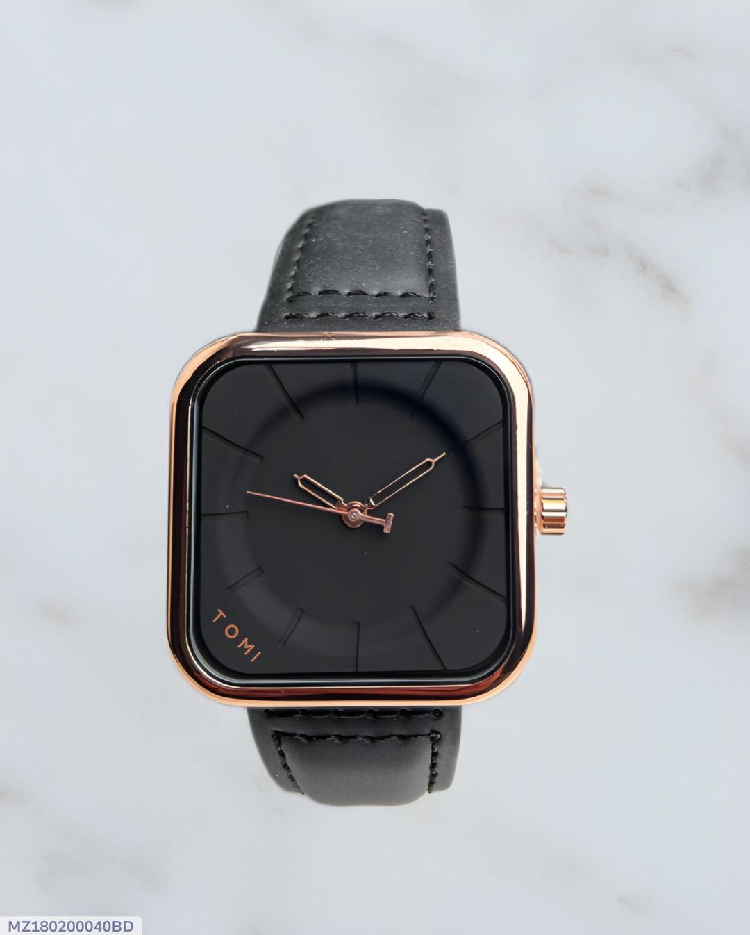 Stylish Men's & Unisex Quartz Watch - 1 Pc with Water Resistant Feature