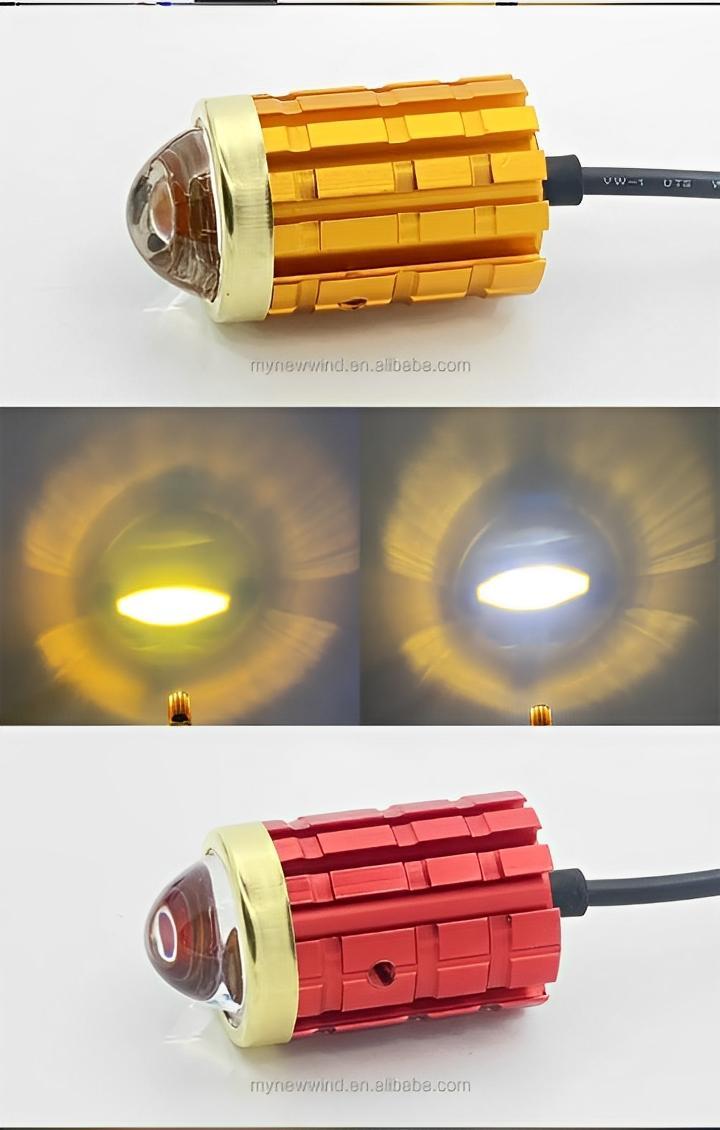 Mini Driving Fog Lights | Multi-Color LED (White, Yellow & Flasher)