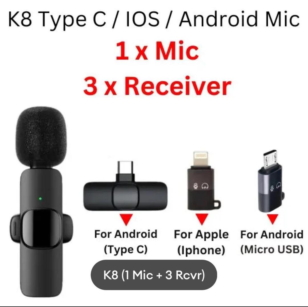 K8 Wireless 3 in 1 Noise