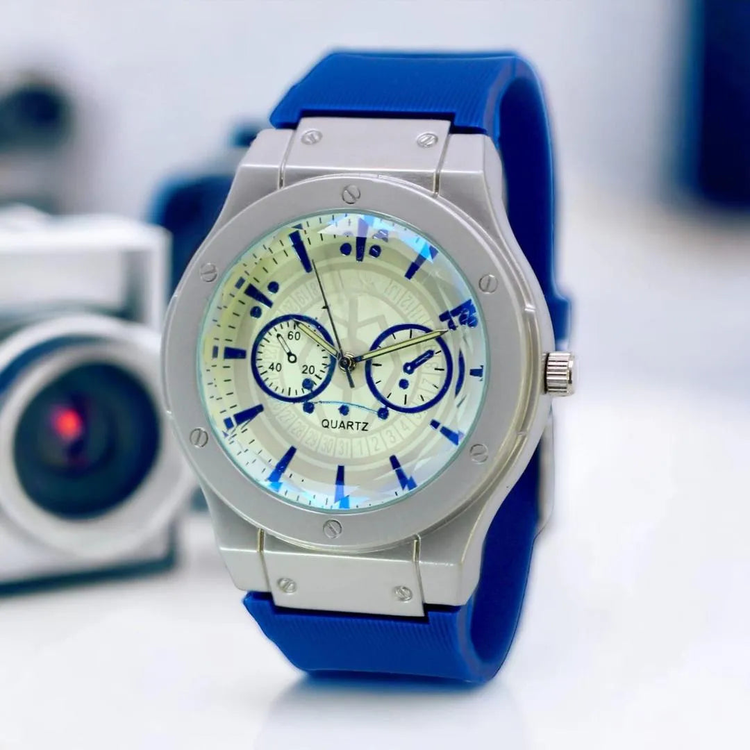 Men’s Watch For Mens Stylish and Durable design Perfect For Sports And Outdoor Activities Comfortable To Wear With Adjustable Strap