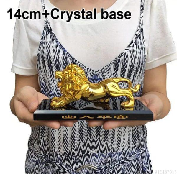 Golden Metal Dashboard Decorations - 1 Pc for Ultimate Style