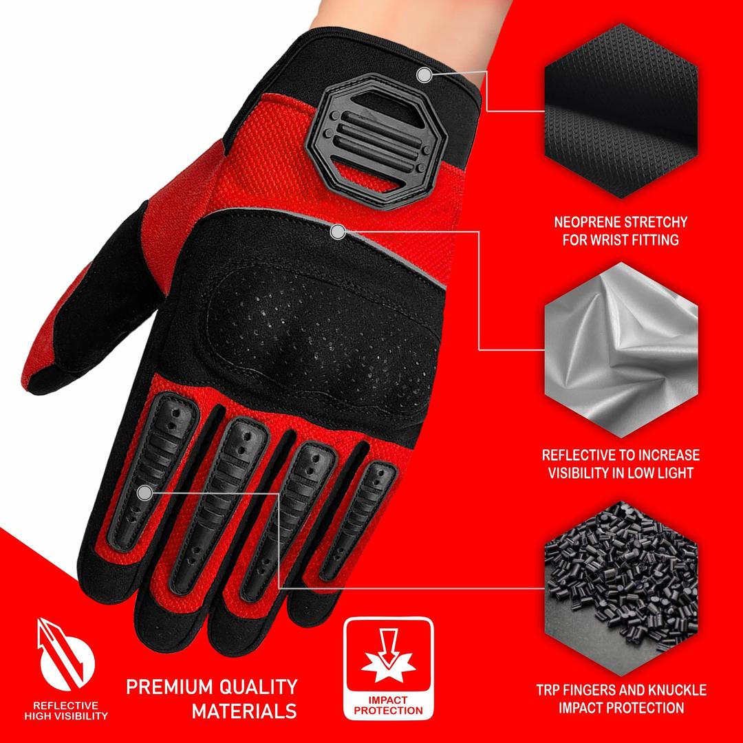 Motorcycle Gloves, Extreme L278