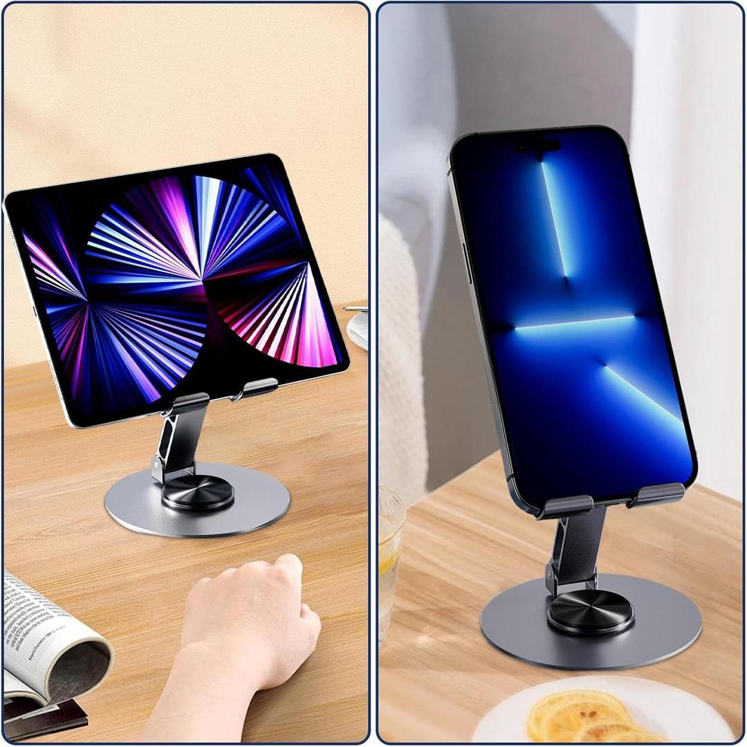 Sleek Grey Mobile Phone Holder - 1 Pc for Ultimate Convenience