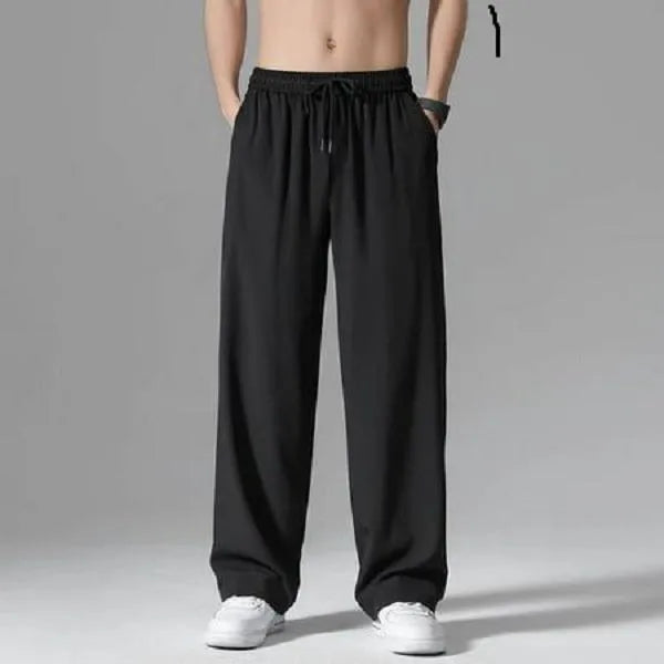 1 Pc Men's Micro Plain Trouser