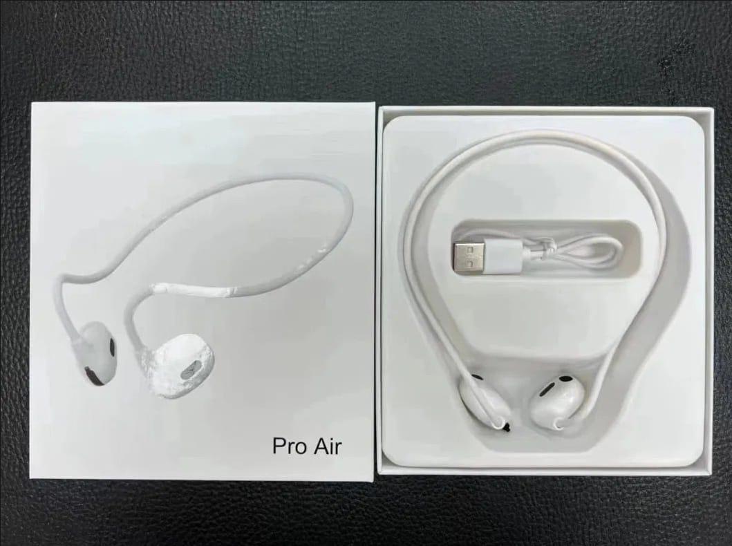 White Bluetooth 5.3 Handsfree with HiFi Sound Quality