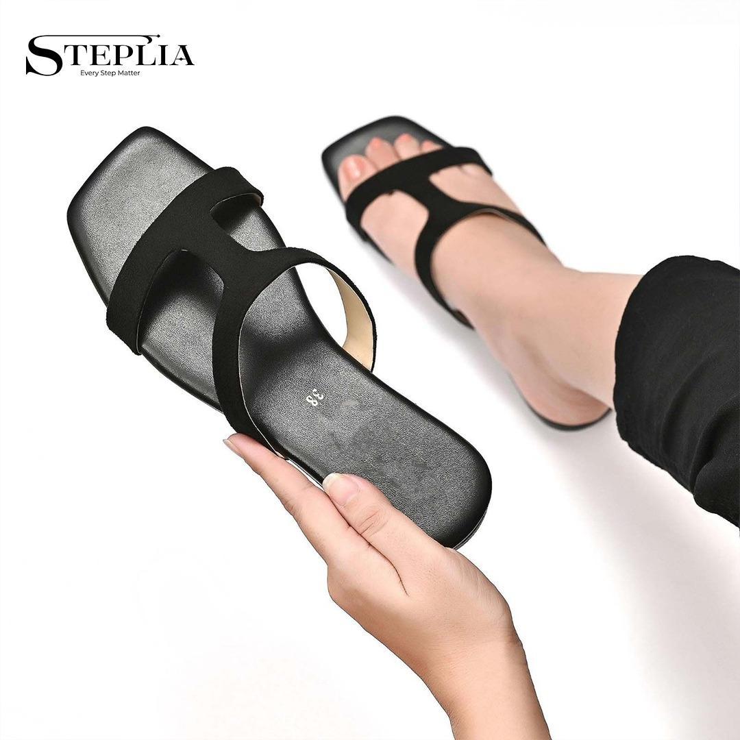Stylish Women's Rexine Casual Slipper