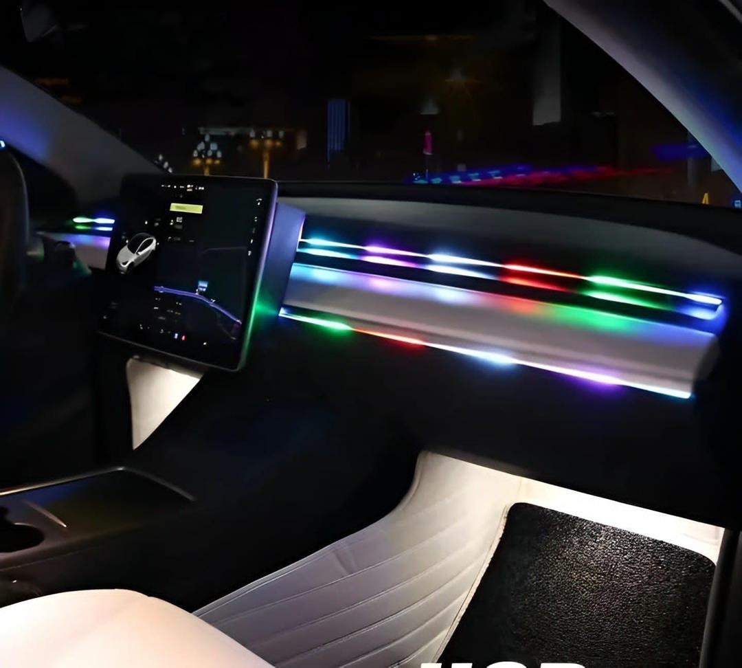 1 Pc App Control Symphony Atmosphere Light Car Interior Lights
