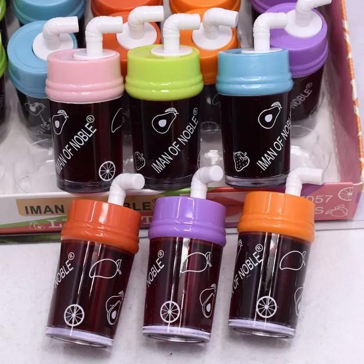 Cute Bottle Style High Pigmented Lip & Cheeks Tint, 6 Pcs
