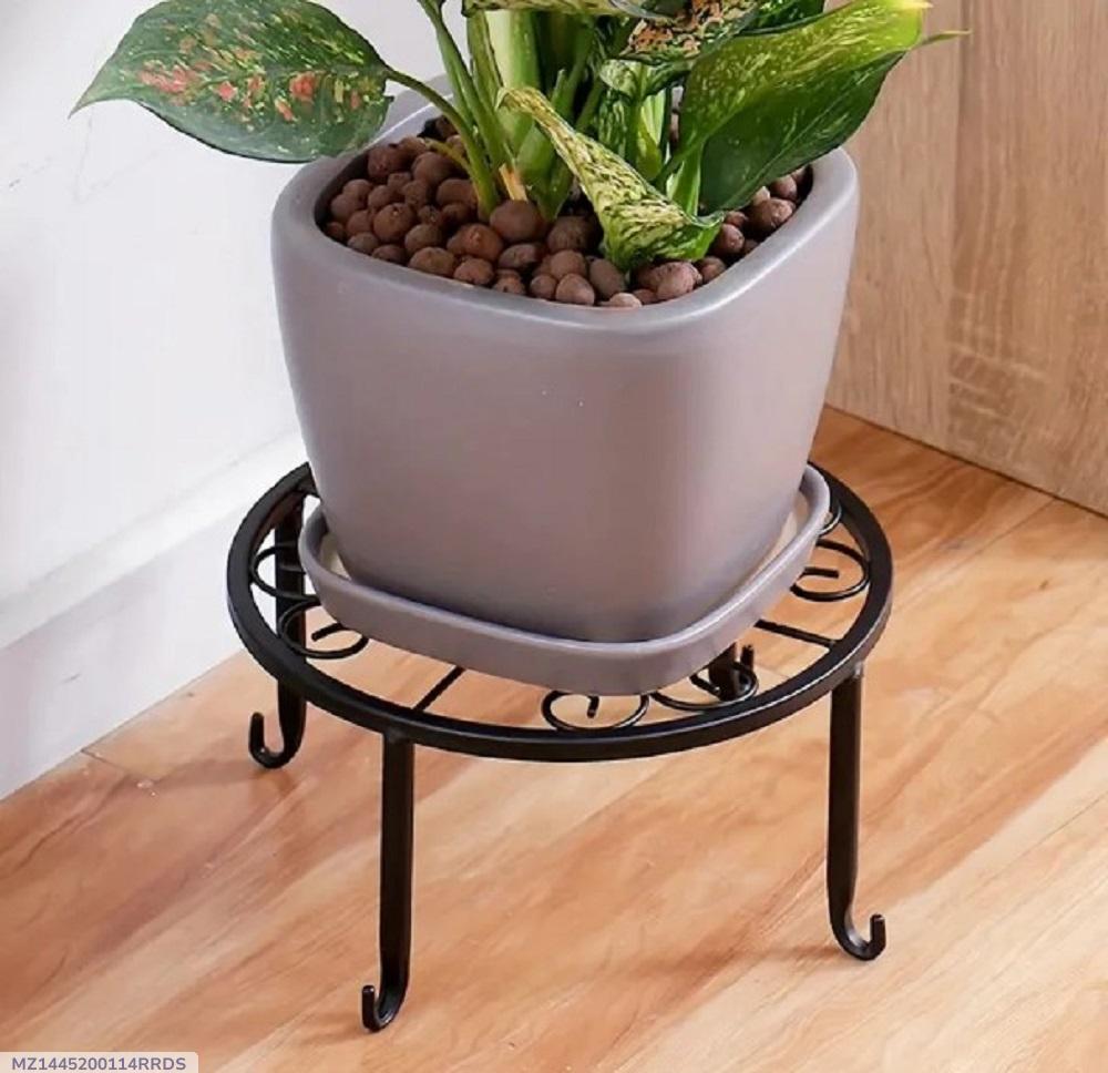 Modern Metal Plant Stand, Indoor Outdoor Flower Display Rack