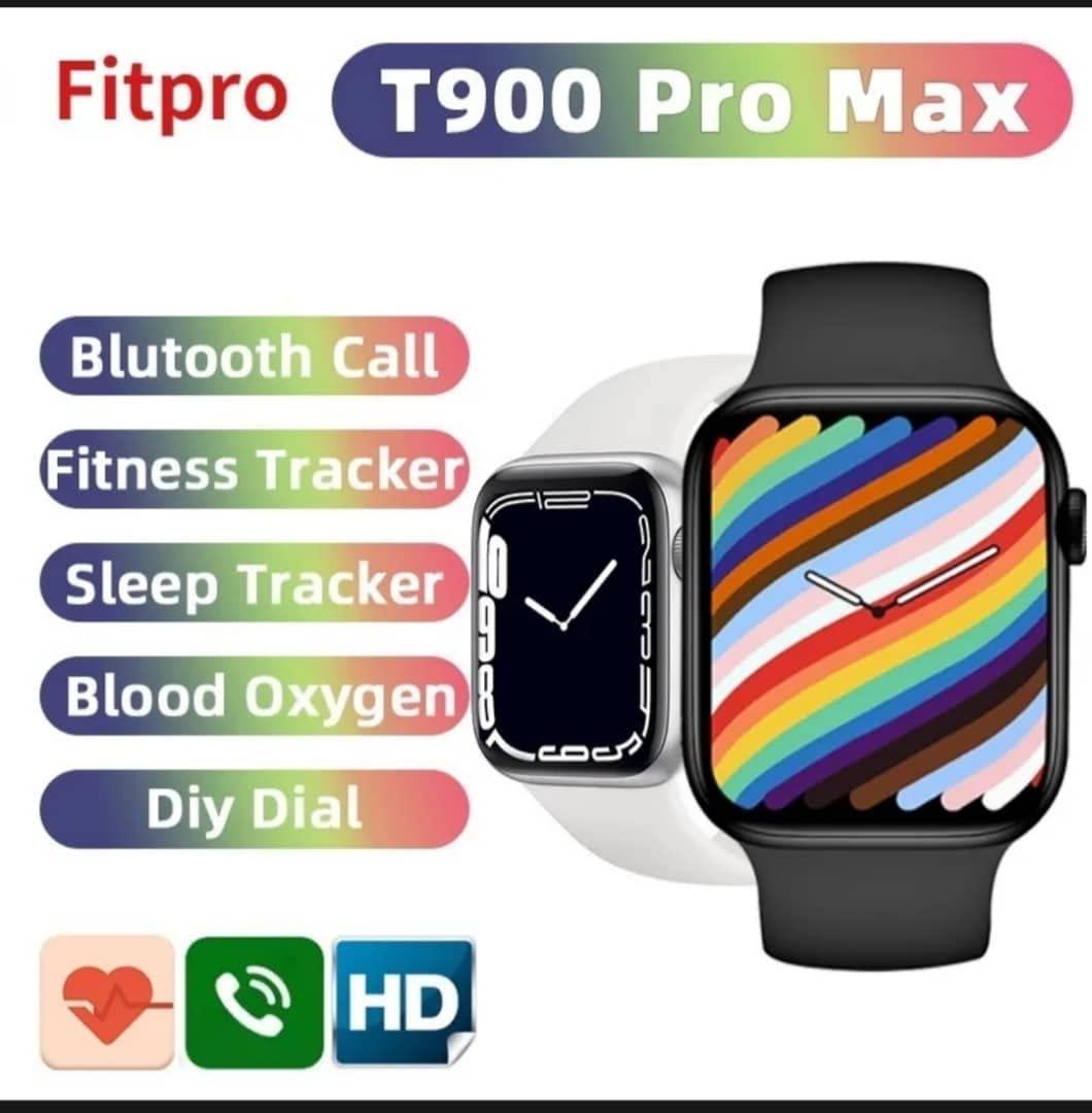 Stylish Smart Watch - 1 Pcs in Black, Red, and White