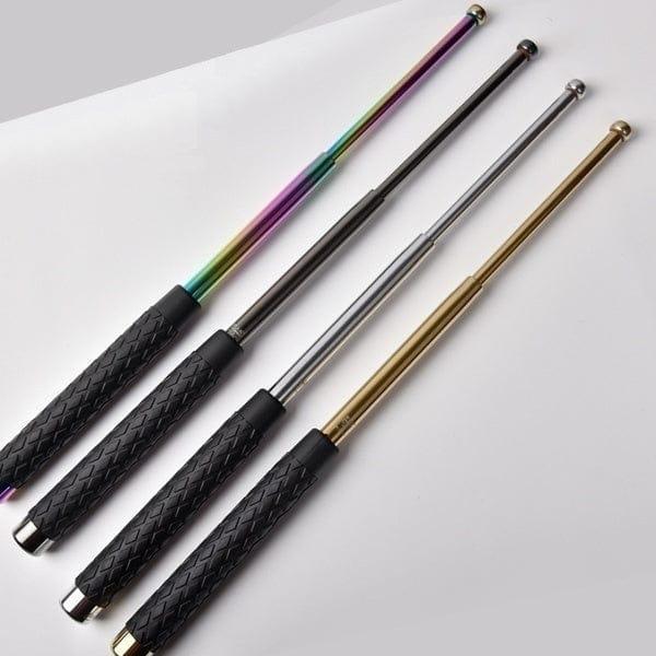 Self Protective Retractable Metal Stick
