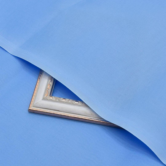 Men’s Unstitched Cotton Suit - Blue