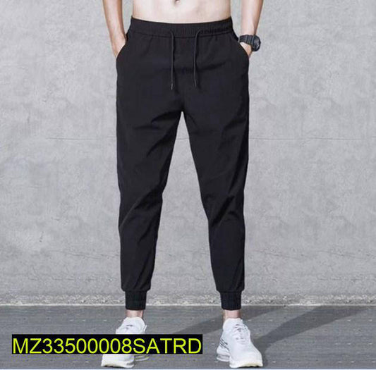 Men's Stitched Cotton Jersey Plain Trouser