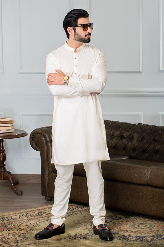 Men's Wash And Wear Plain Suit