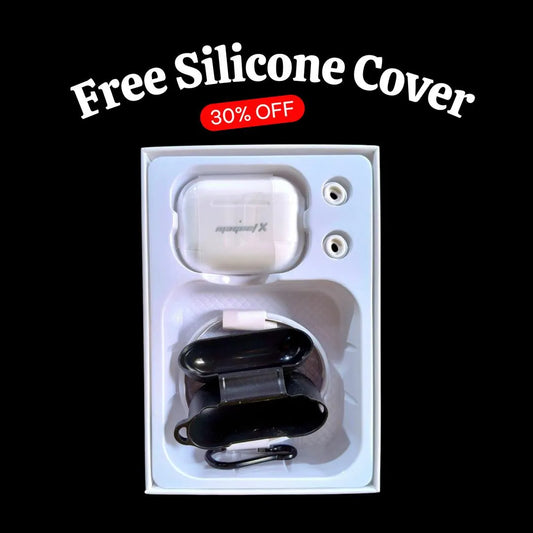 Magnet X Buzzer Wireless Earbuds Headset, 160 Hours Battery, Free Silicone Cover