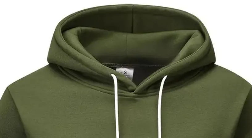 [ A.B 3 colour commando ]Polyester Fleece Plain Hoodie