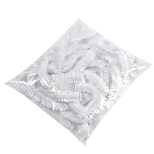 100Pcs Disposable Plastic Bag Food Cover Wrap Elastic Food Bags Lids For Fruit Bowls Cup Cap Storage Kitchen organizer Fresh Keeping Saver Bag
