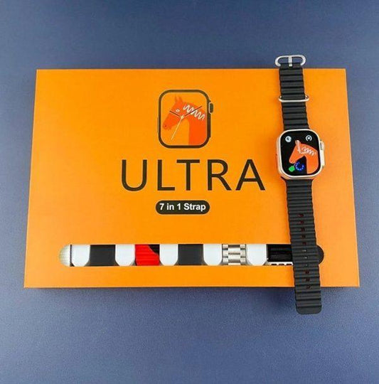 AirPods Pro 2 + Ultra 7-in-1 Smartwatch Combo | Premium Sound