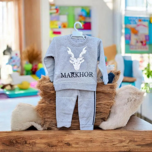 Sweatshirt And Trouser Winter Tracksuit For Kids Girls And Boys