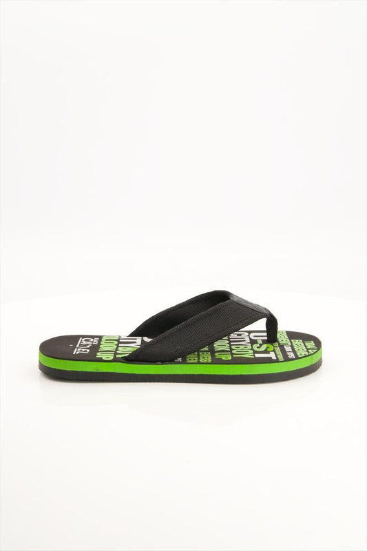 Black Camel 008 Comfort Flip Flop, Green
