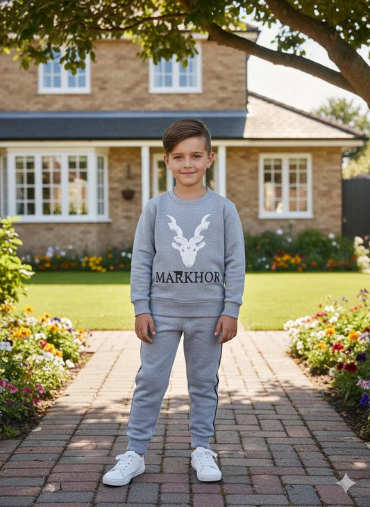 Sweatshirt And Trouser Winter Tracksuit For Kids Girls And Boys