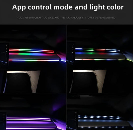 1 Pc App Control Symphony Atmosphere Light Car Interior Lights