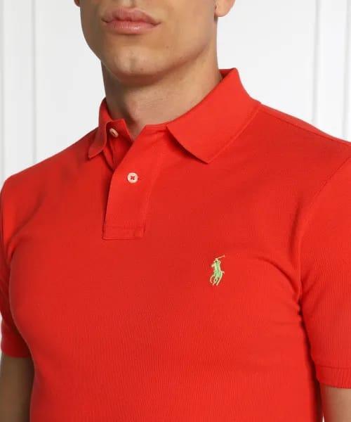 Men's Cotton Polo Shirt - 1Pc Red