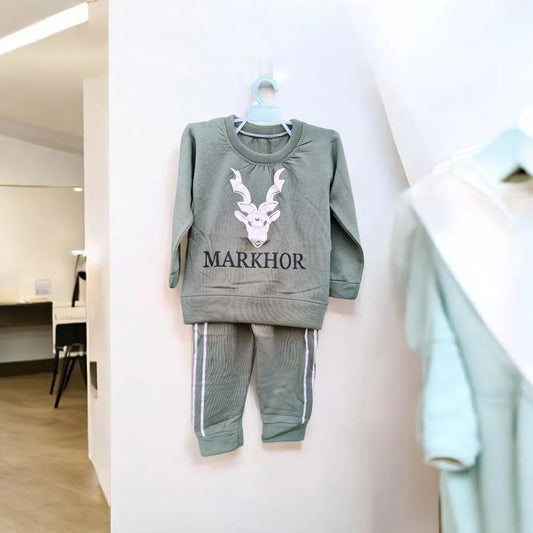 Sweatshirt And Trouser Winter Tracksuit For Kids Girls And Boys