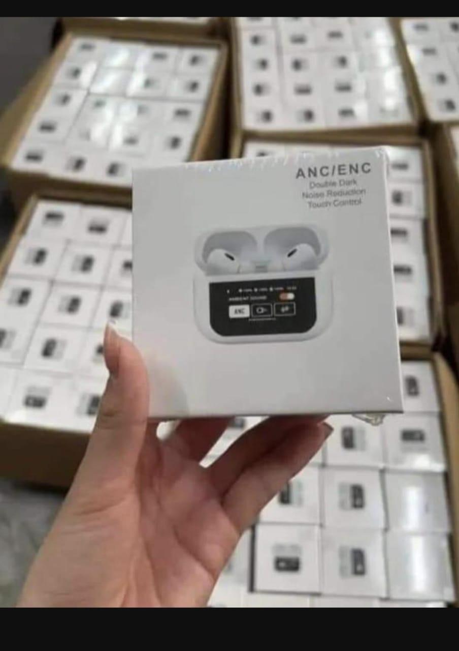 White Bluetooth Earbuds with Long-Lasting Battery - 1 Pcs