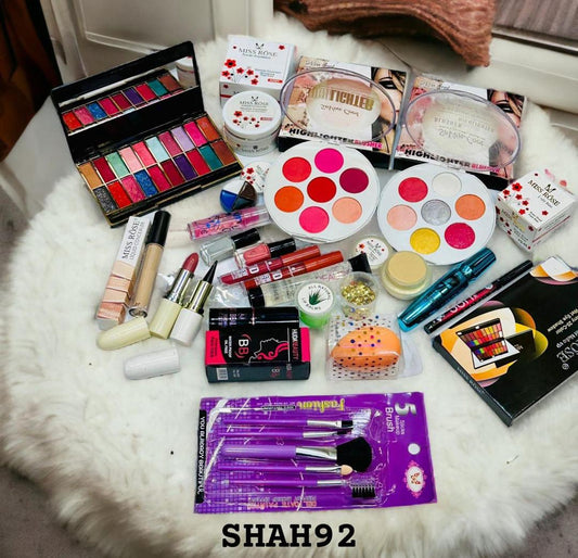 Ultimate 20 in 1 Makeup Deal - 10 Pcs Professional Cosmetic Kit