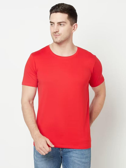 Men's Cotton Jersey Plain Shirt