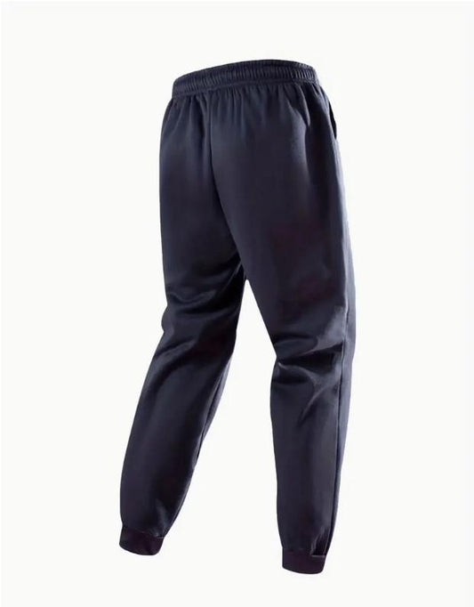 2 Pcs Men's Fleece Plain Zipper Track Suit