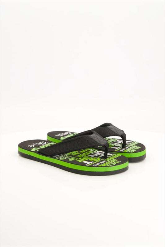 Black Camel 008 Comfort Flip Flop, Green