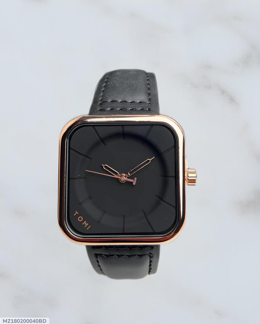 Stylish Men's & Unisex Quartz Watch - 1 Pc with Water Resistant Feature