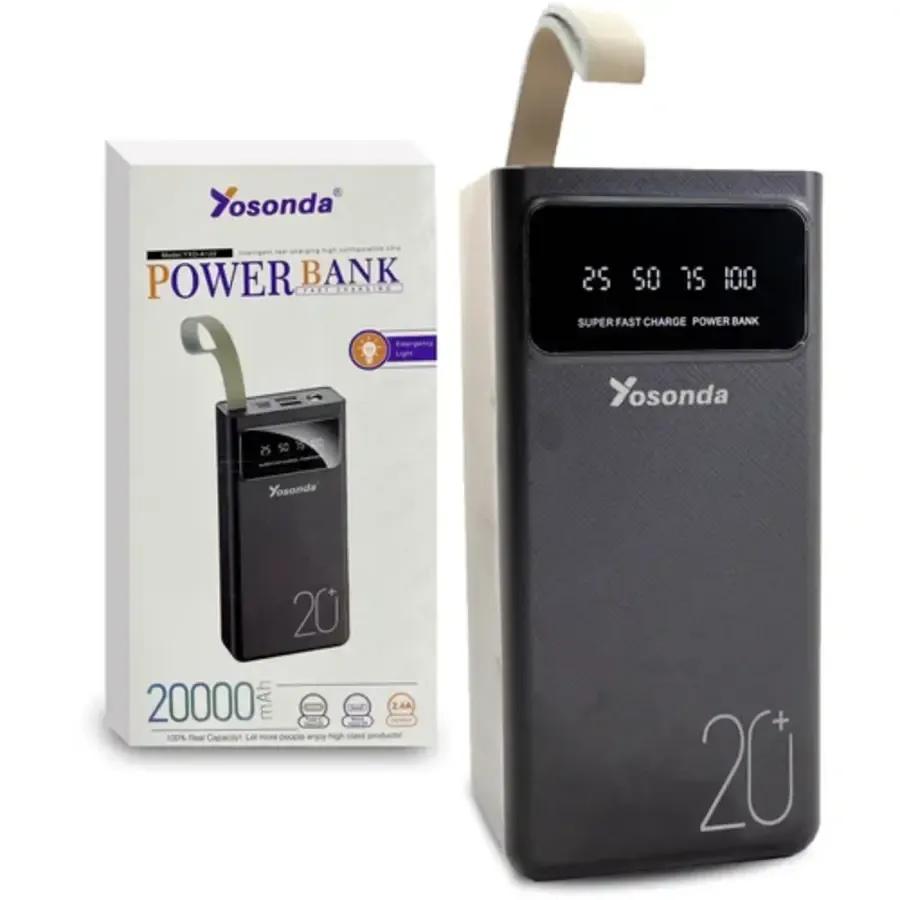 Fast Charging Power Bank - Charge 3 Devices Simultaneously | 20000 mAh | 1 Pack