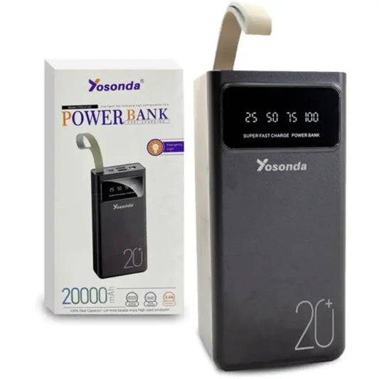 Fast Charging Power Bank - Charge 3 Devices Simultaneously | 20000 mAh | 1 Pack
