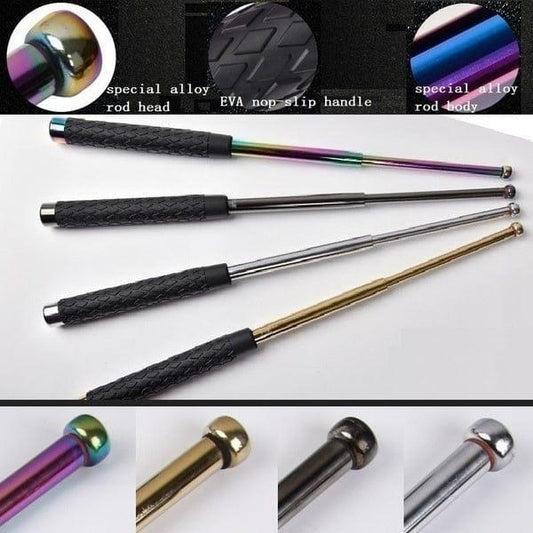 Self Protective Retractable Metal Stick