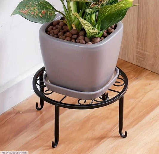 Modern Metal Plant Stand, Indoor Outdoor Flower Display Rack